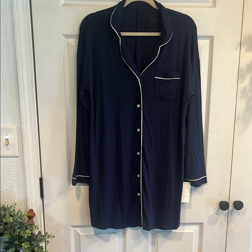 Stars Above Blue Cozy Nightshirt